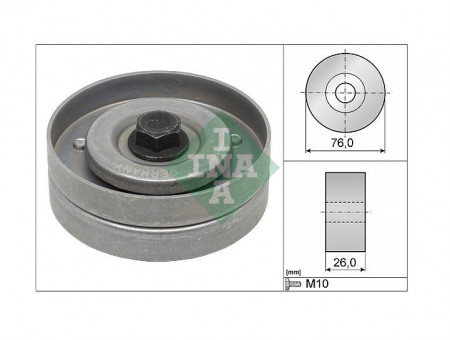 Rola ghidaj curea transmisie Opel Combo Y17DT Y17DTL Z17DTH INA