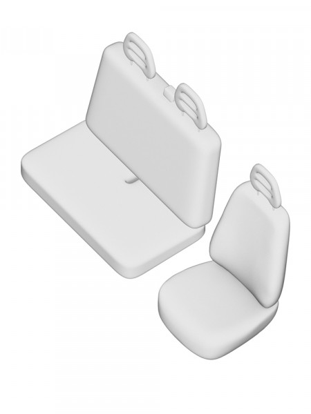 SET HUSE SCAUN UMBRELLA PENTRU IVECO DAILY (2+1) 2011-2014