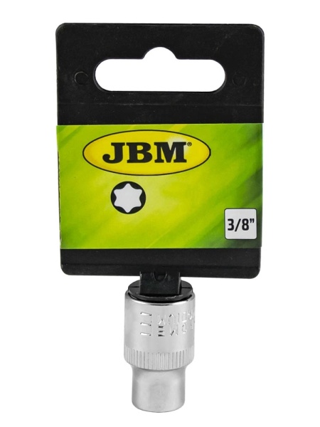 TUBULARA TORX CROMATA 3/8` E14 - Img 1