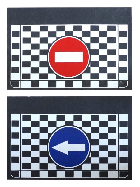 APARATORI NOROI CAMION 40X60 CM SET 2 BUC