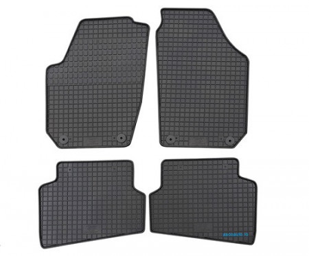 Set 4 covorase cauciuc Skoda Fabia II 2007-2017 Petex.