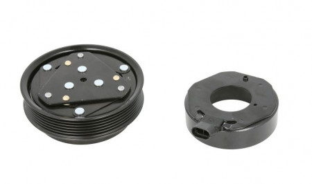 Set bobina, fulie si ambreiaj compresor AC DELPHI CSP17 / SP17 6PK 121mm OPEL CHEVROLET