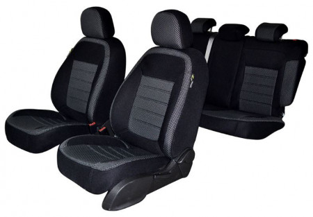 SET HUSE SCAUN UMBRELLA PENTRU AUDI A5 2017- (BANCHETA FRACTIONATA) CU TETIERE SPATE IN FORMA DE L