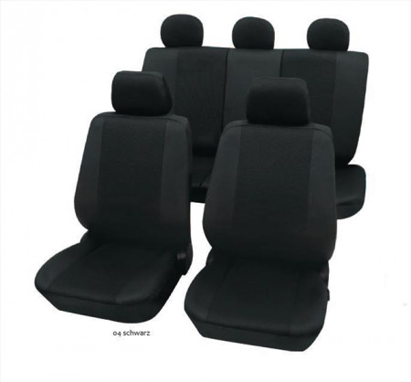 SET COMPLET HUSE SCAUNE SYDNEY NEGRU.