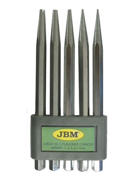 SET DE 5 DORNURI CONICE JBM