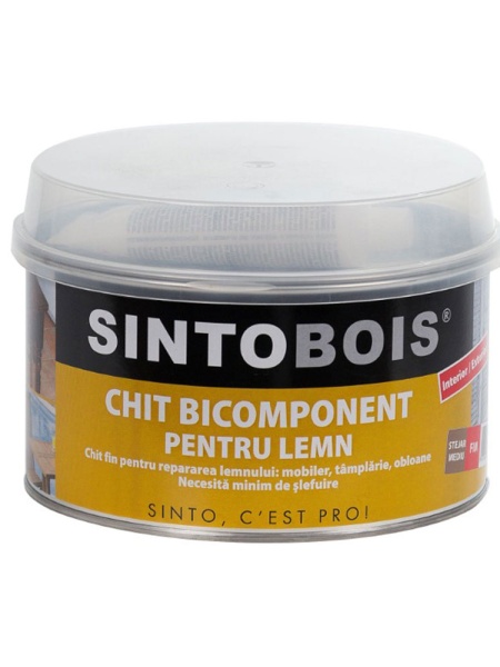 CHIT BICOMPONENT FIN PENTRU LEMN, BRAD (1000ML) SINTO