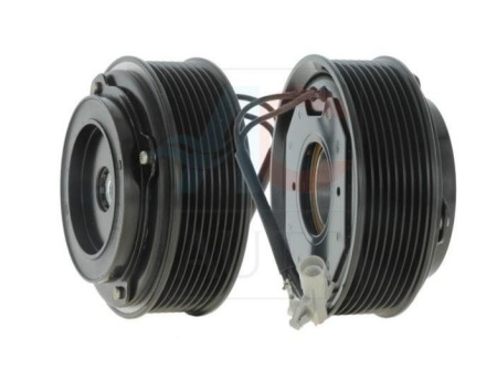 Set bobina, fulie si ambreiaj compresor A/C DENSO 7SEU17C 7SBU17C 8pk 110mm BMW