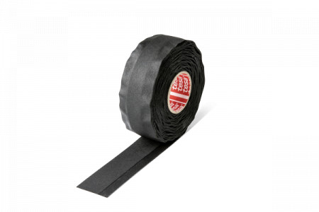 BANDA TEXTILA CABLAJE NEAGRA25M/19MM - REZISTENTA 150C