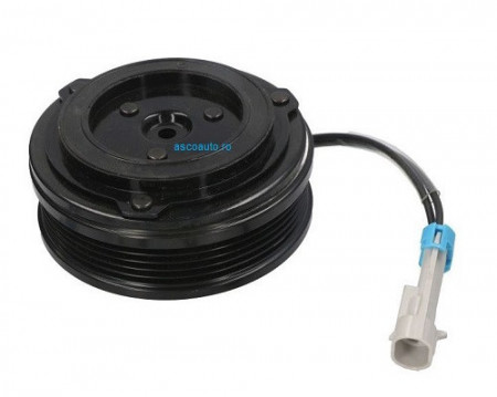 Set bobina, fulie si ambreiaj compresor AC DELPHI HARRISON CVC 5PK 104mm Opel Astra G, Astra H, Combo, Corsa C, Meriva A, Zafira A, Zafira B 1.4, 1.6, 1.8, 2.0benzina