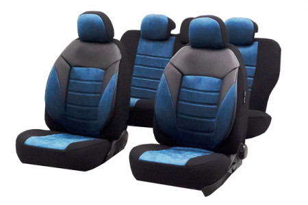 SET HUSE SCAUN DIAMOND ALBASTRU