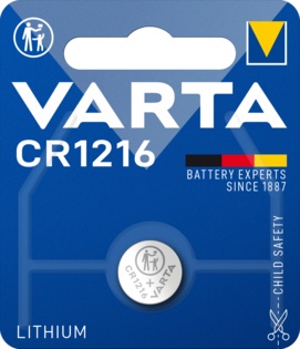 Baterie tip buton premium Varta Litiu CR1216 Blister 1 buc - Img 1