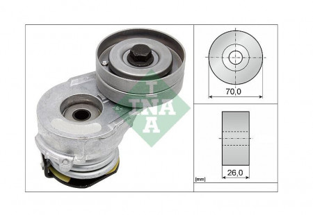 Intinzator curea transmisie Opel Meriva A Y17DT Ina