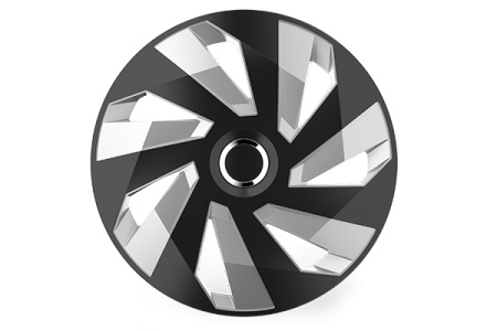 SET CAPACE ROTI 16` VECTOR RC SILVER&BLACK