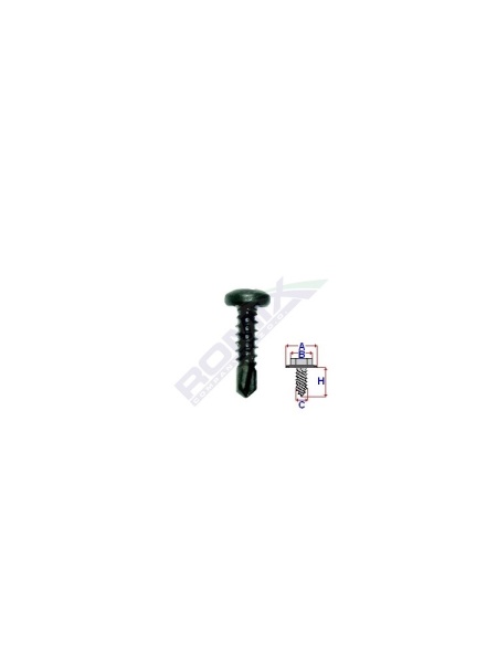 SURUB AUTOFORANT NEGRU 4.2X16 SET 100 BUC
