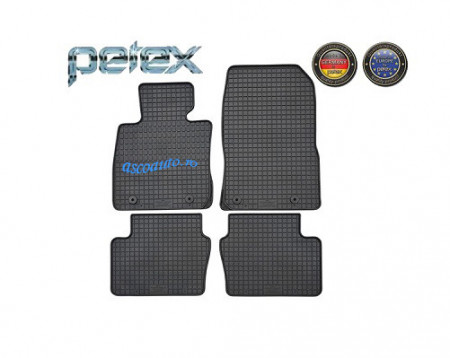 SET 4 COVORASE CAUCIUC MAZDA 2 02.2015 / MAZDA CX3 06.2015 PETEX.