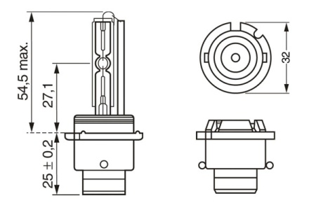 BEC D2S 85V 35W XENON BOSCH