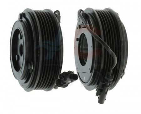 Set bobina, fulie si ambreiaj compresor A/C Delphi CVC 6PK 110mm OPEL Astra J, Cascada, Meriva B, Zafira B, Zafira C
