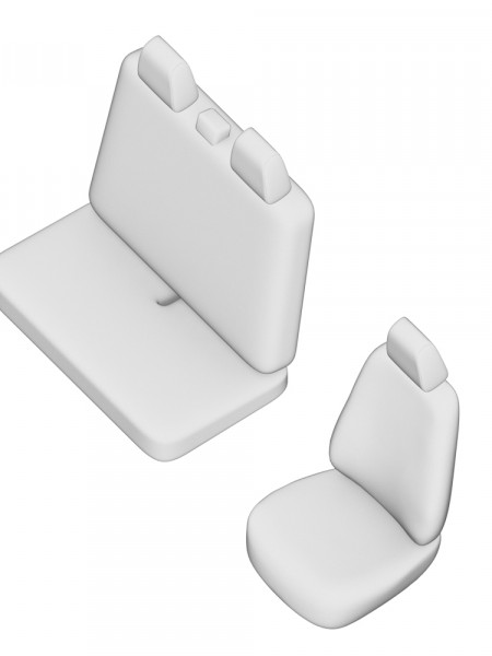 SET HUSE SCAUN UMBRELLA PENTRU FORD TRANSIT (2+1) 2006-2014