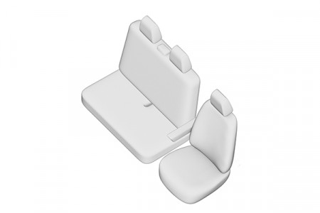 SET HUSE SCAUN UMBRELLA PENTRU VW T4 (2+1) TRANSPORTER VAN 1992-2003