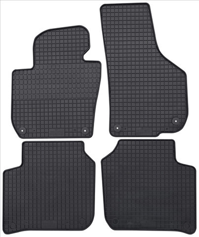 Set 4 covorase cauciuc Skoda Superb II 2008- 2015 Petex