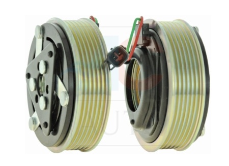 Set bobina, fulie si ambreiaj compresor AC SANDEN PXV16 PXC16 6pk
