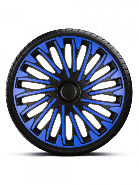 SET CAPACE ROTI 16` ALBASTRU-NEGRU CU INEL NEGRU SOHO