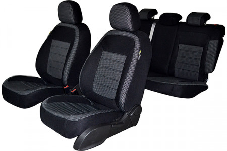 SET HUSE SCAUN UMBRELLA PENTRU FIAT DOBLO 5 LOCURI 2010- (BANCHETA FRACTIONATA) CU TETIERE SPATE IN FORMA DE L