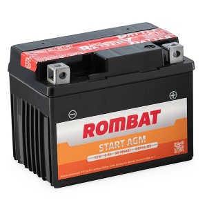 Baterie moto 12Vx3Ah Start AGM RBX4L-BS