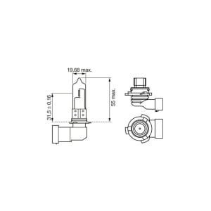 BEC 12V HB4 55W ECO BOSCH - Img 2