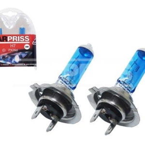 Bec imitatie xenon 60% H7 12V 55W PX26d Set 2 buc