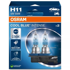 Bec Osram Cool Blue Intense H11 55W 12V PGJ19-2 Set 2 buc