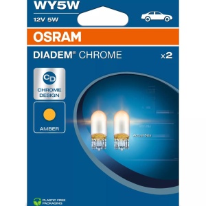 Bec Osram Diadem Chrome WY5W Set 2 buc