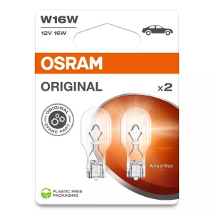 Bec Osram Original W16W 12V 16W W2,1x9,5d