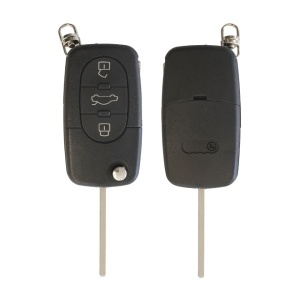 Carcasa Cheie Contact Pentru Audi A3 / A6 / A8 / TT, 3 BUTOANE, CU CHEIE