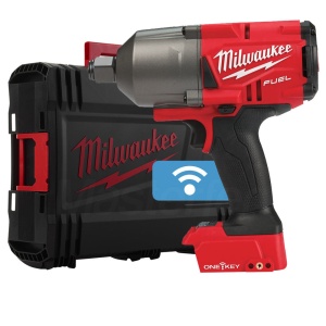 Cheie de impact Milwaukee 3/4″ 1627Nm 18V M18 ONEFHIWF34, cuplu ridicat, inel de fixare, ONE-KEY™, M18 FUEL, fără acumulator, fără încărcător, în cutie HD