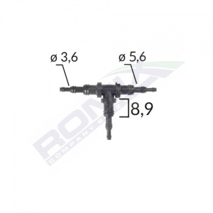 CONECTOR TEU FURTUN CONDUCTE UNIVERSAL 3.6 - 5.6 - 8.9MM - NEGRU SET 5 BUC - Img 2