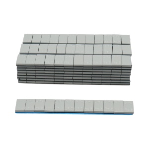 Contragreutati autoadezive gri inchis echilibrare roti Fe 60g (5gx12 buc) 100 benzi/cutie