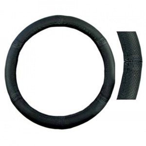HUSA VOLAN PIELE NATURALA NEGRU 37-39 CM