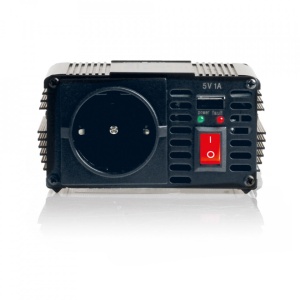 INVERTOR DE TENSIUNE HEYNER PREMIUM PRO 150-300W ALIMENTARE 12V IESIRE 230V CU USB - Img 4