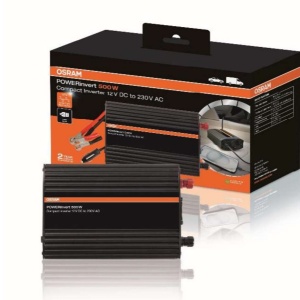 Invertor Osram POWERinvert Modified Sine Wave Inverter 12V DC 500W