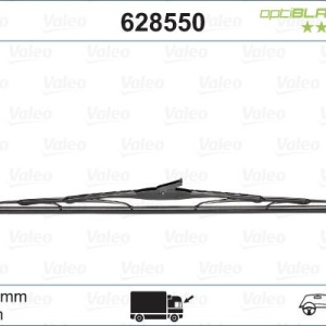 Lamela stergator 550 mm