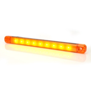 LAMPA GABARIT LED 717 W97.4, 12V-24V, POZITIE PORTOCALIU WAS - Img 4