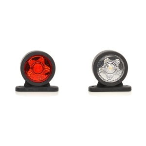 LAMPA GABARIT LED CU BRAT 883 W56STAR, 12V-24V, POZITIE ALB / ROSU WAS - Img 7