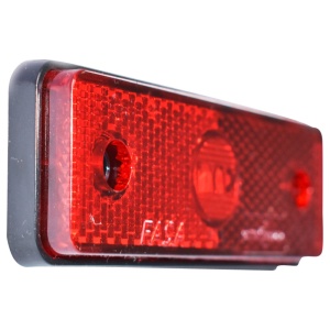 Lampa laterala rosie cu Led 12/24V