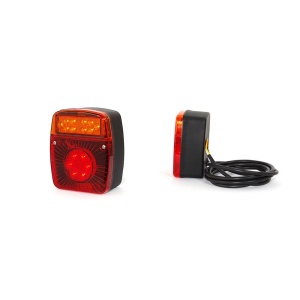 LAMPA MULTIFUNCTIONALA SPATE LED 476 W18ud, 12V-24V, SEMNALIZARE / STOP / POZITIE WAS - Img 5