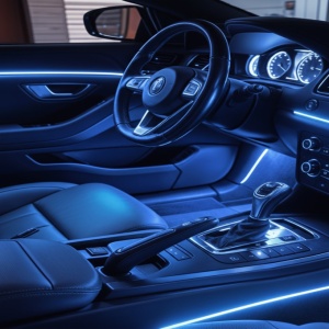 Lumini ambientale auto Carguard Profesional RGB