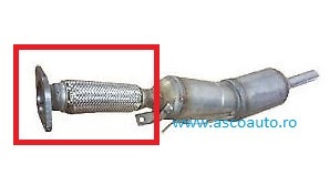 RACORD FLEXIBIL CU FLANSA SOFT FLEX 43x235 MM LOGAN II / DUSTER 1.5 E5 - Img 2