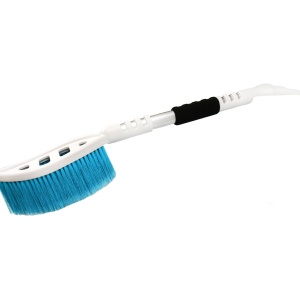Răzuitor gheață din ABS cu mâner SoftGrip și perie dublă integrată 670 mm