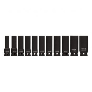 Set 11 Chei tubulare de impact lungi 10 - 24 mm 1/2"