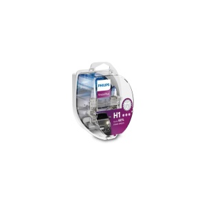 SET 2 BECURI FAR H1 55W 12V VISION PLUS PHILIPS - Img 3
